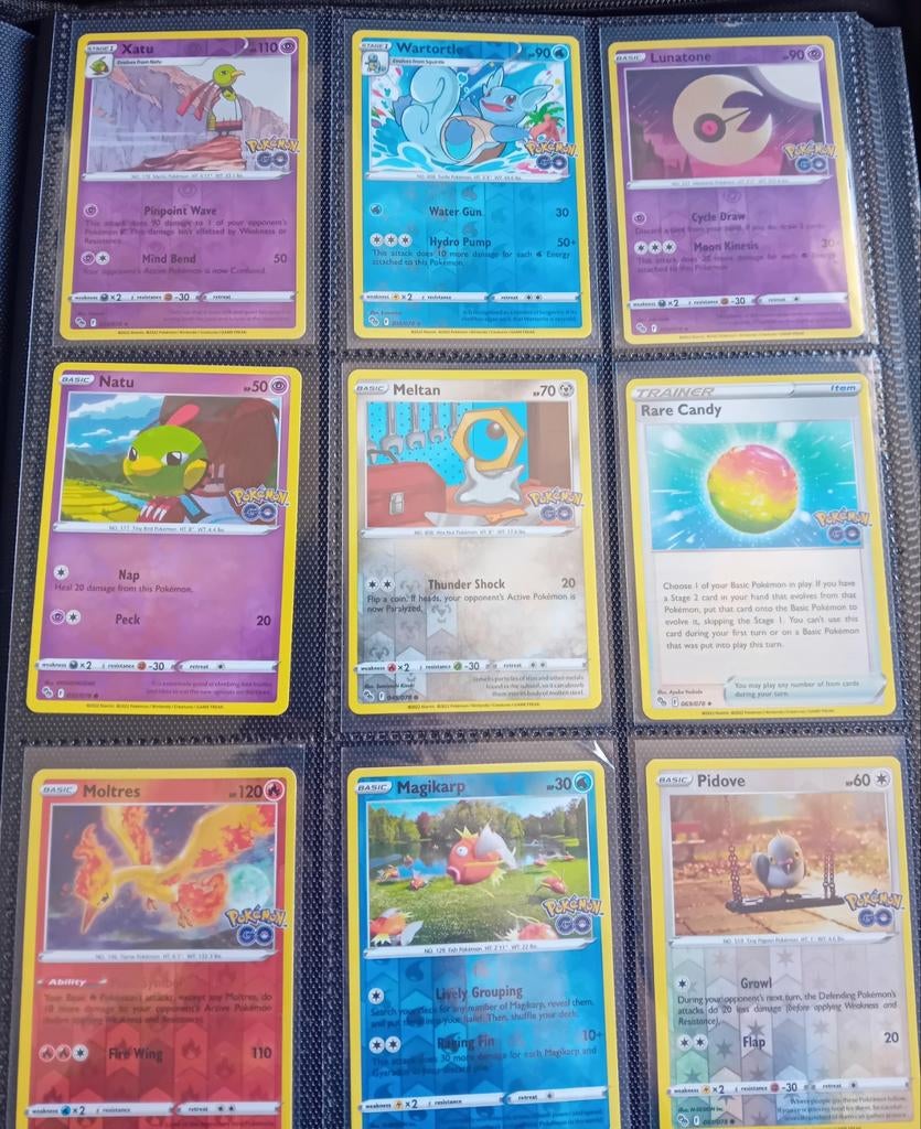 Pokemon go reverse kaartjes, Ophalen of Verzenden, Nieuw, Meerdere kaarten, Foil