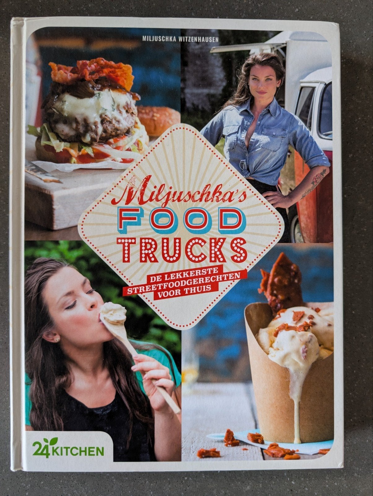 Miljuschka's Foodtrucks: De lekkerste streetfoodgerechten, Miljuschka Witzenhausen, Hoofdgerechten, Ophalen of Verzenden, Zo goed als nieuw