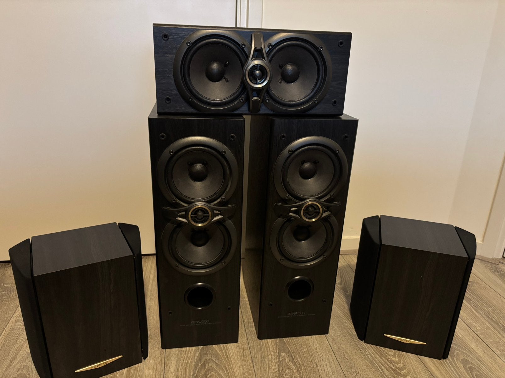 Kenwood 21 serie speakerset, Speakerset, Zo goed als nieuw, Geschikt voor surround/home cinema, Ophalen