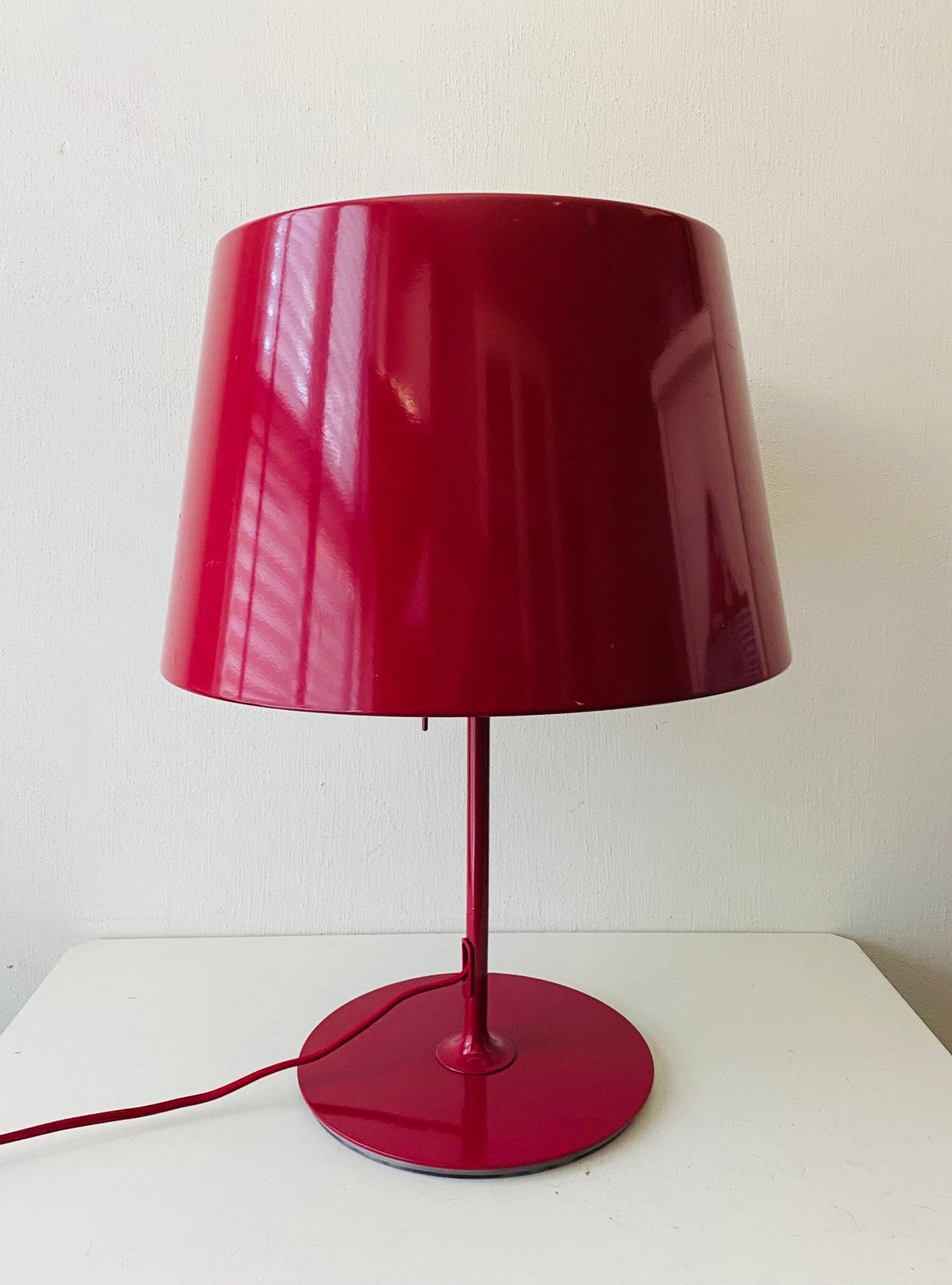 Ikea Kulla grote metalen tafellamp , jaren 90, Ophalen of Verzenden, Huis en Inrichting