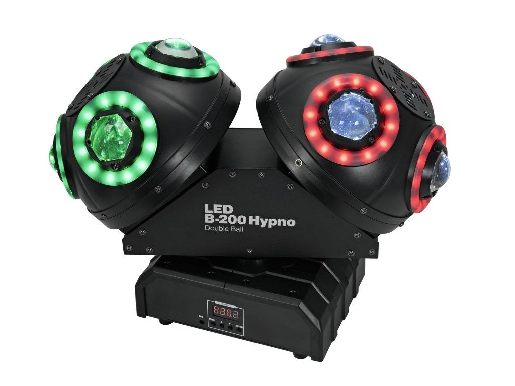 EUROLITE LED B-200 Hypno Double Ball Beam Effect, Geluidgestuurd, ., Nieuw, Ophalen of Verzenden