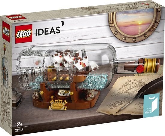 lego 21313 schip in fles nieuw, Ophalen, Lego, Nieuw, Ideas