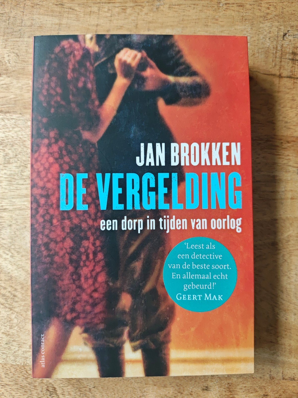 De Vergelding - Jan Brokken (Oorlogsverhaal), Tweede Wereldoorlog, Ophalen of Verzenden, Zo goed als nieuw, Algemeen