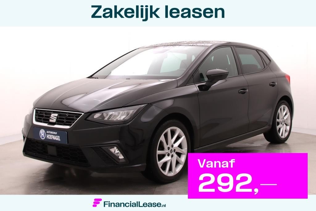 Seat Ibiza 1.0 FR | Cruise Control | Lane Assist | Stoelverw, Auto's, Seat, Bedrijf, Lease, Financial lease, Ibiza, ABS, Airbags