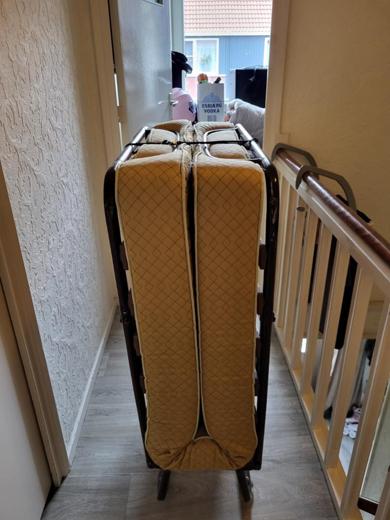 Opklapbed, Ophalen, Gebruikt, Eenpersoons, 190 cm of minder