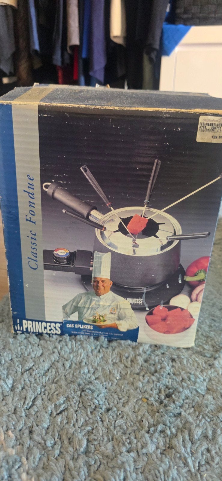 Princess Classic Fondue Set - Cas Spijkers Editie, Witgoed en Apparatuur, Ophalen, Nieuw, Elektrisch, Fondueset