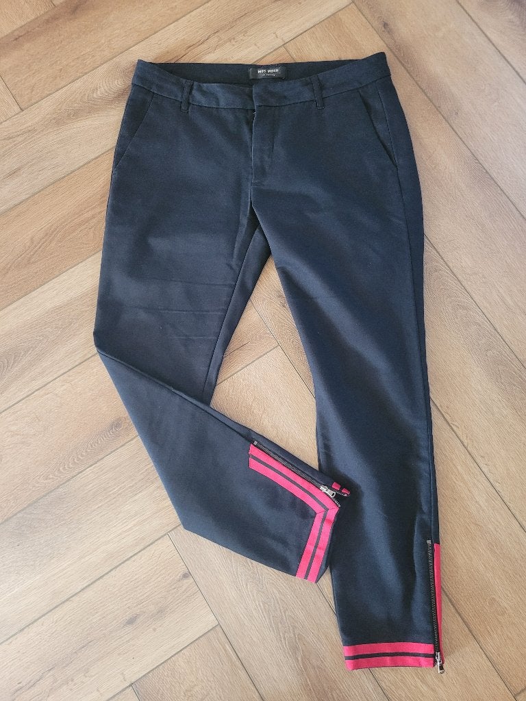 Prachtige zwarte broek van Mos Mosh, maat 42, MOS MOSH, Zwart, Maat 42/44 (L), Ophalen of Verzenden