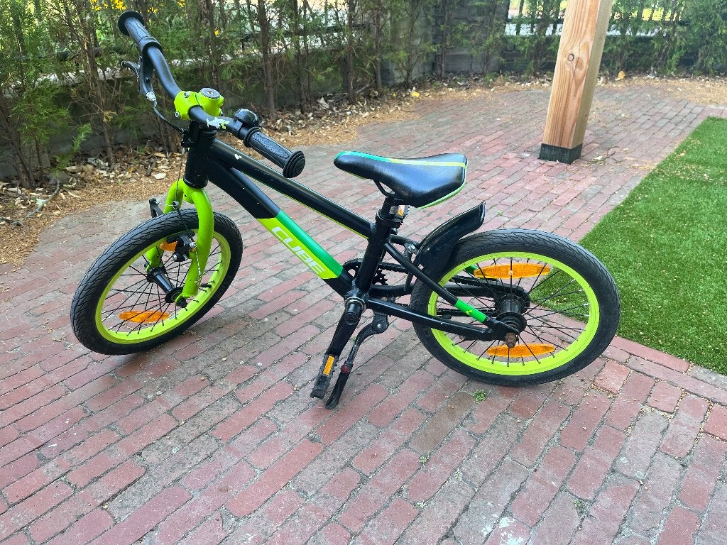 Cube 160 kinderfiets, Ophalen, Terugtraprem, Cube, 16 tot 20 inch