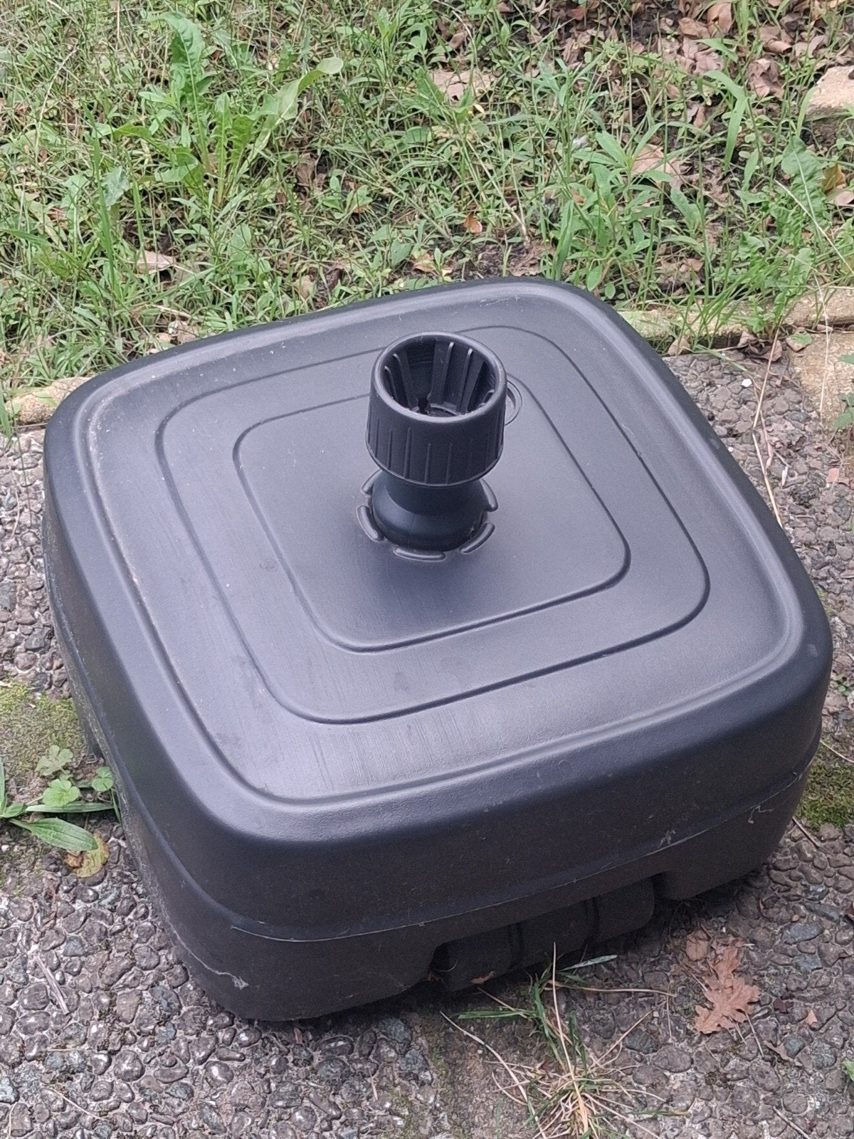 Tuozi parasolvoet - Zwart, Ophalen, Gebruikt, Minder dan 1 meter, Parasolvoet