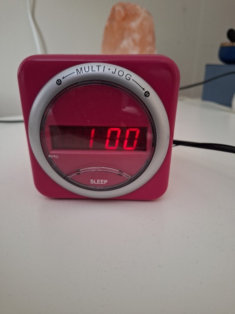 Wekkerradio, Witgoed en Apparatuur, Wekkers, Ophalen of Verzenden, Gebruikt, Digitaal