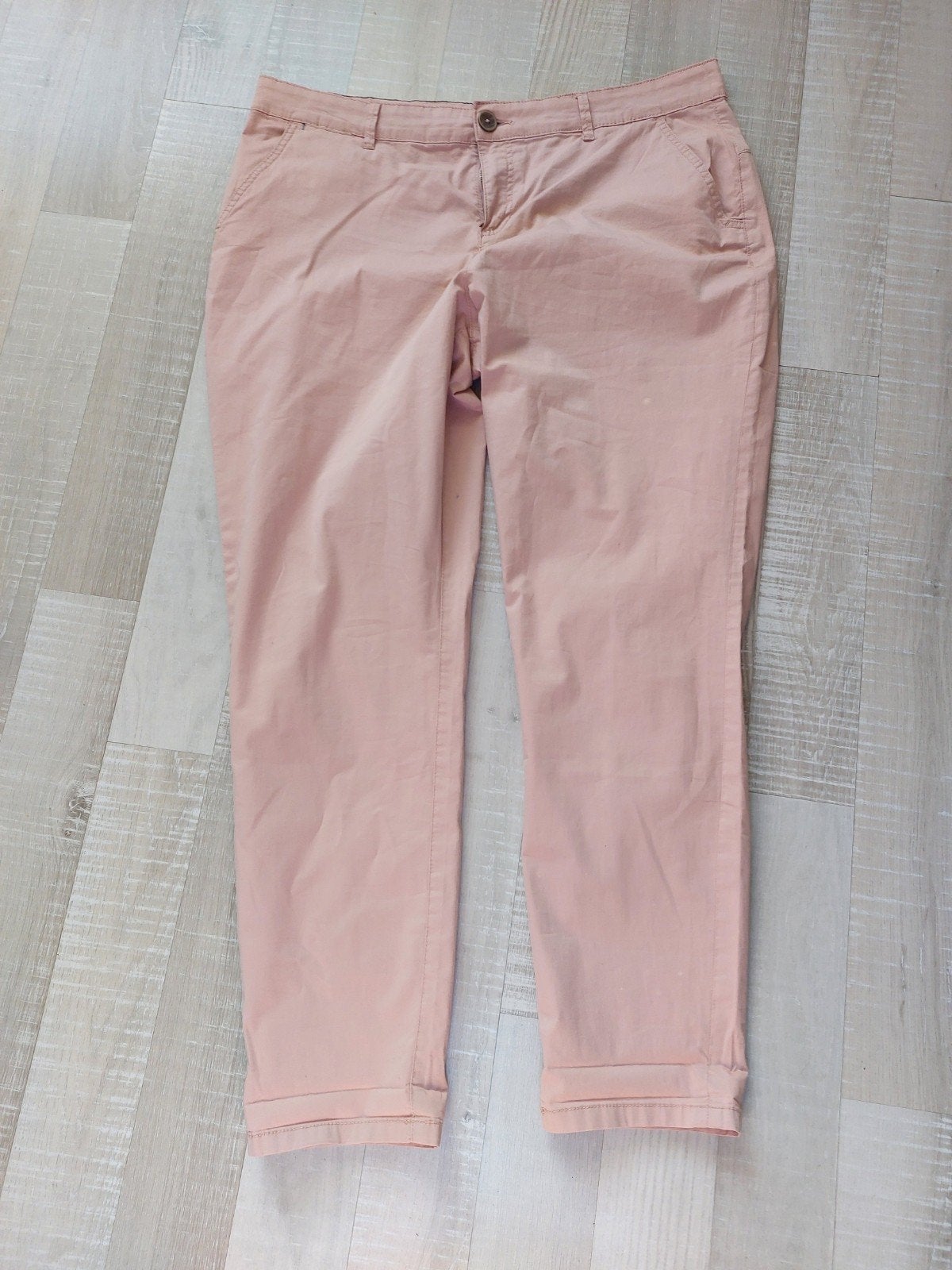 Roze capri broek van Yessica (C&A) - Maat 46, Kleding | Dames, Broeken en Pantalons, Yessica, Maat 46/48 (XL) of groter, Ophalen of Verzenden