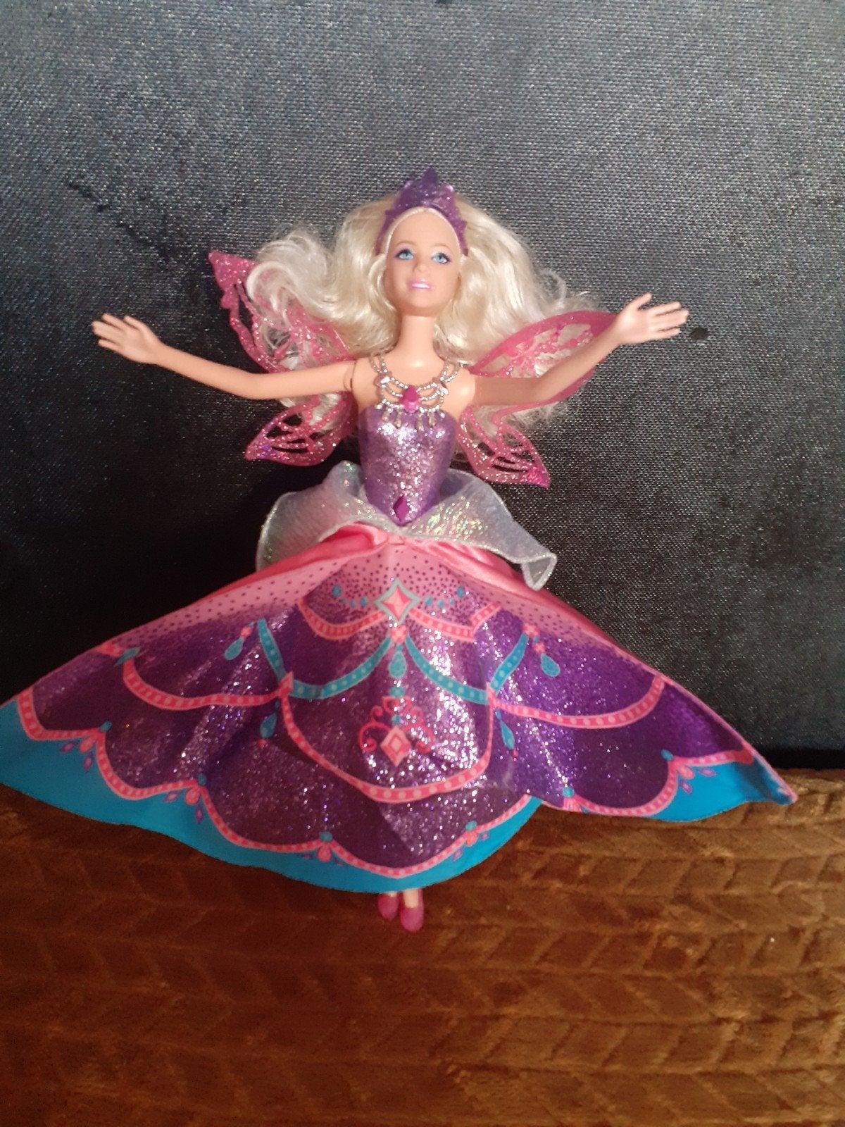 Barbie feeën prinses Catania, Mariposa, Ophalen of Verzenden, Zo goed als nieuw, Pop