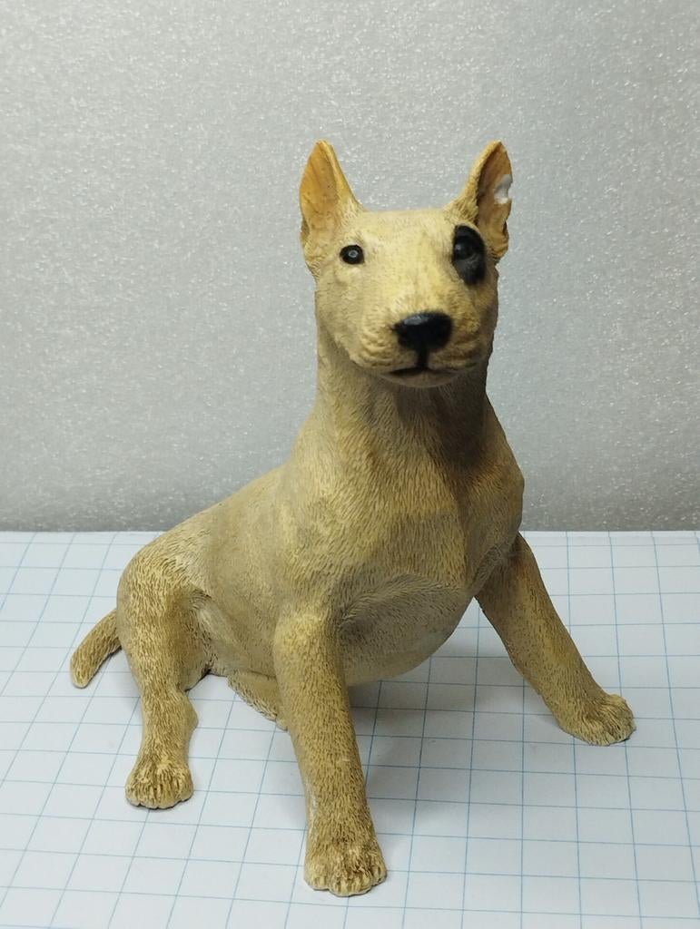 Vintage Bull Terrier hondenfiguurtje, Ophalen of Verzenden, Zo goed als nieuw, Dier