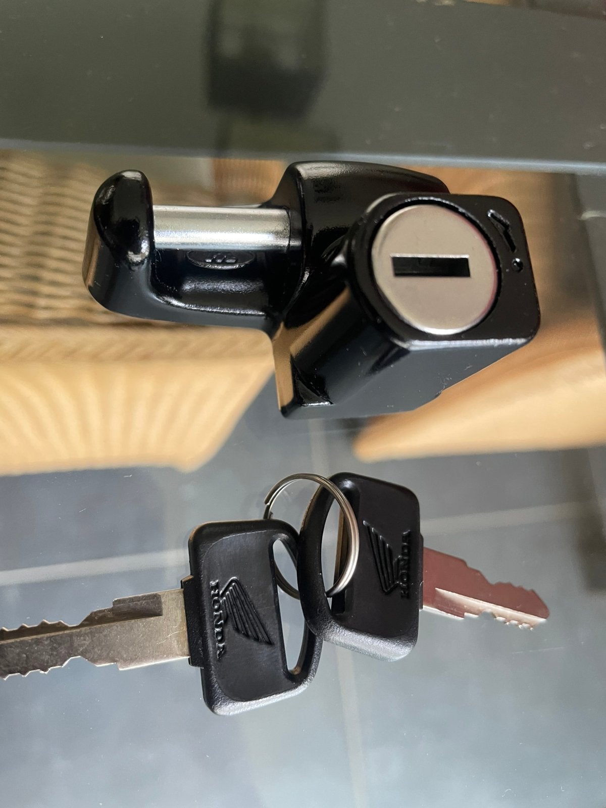 Honda SS50 helmslot, Ophalen of Verzenden, Zo goed als nieuw