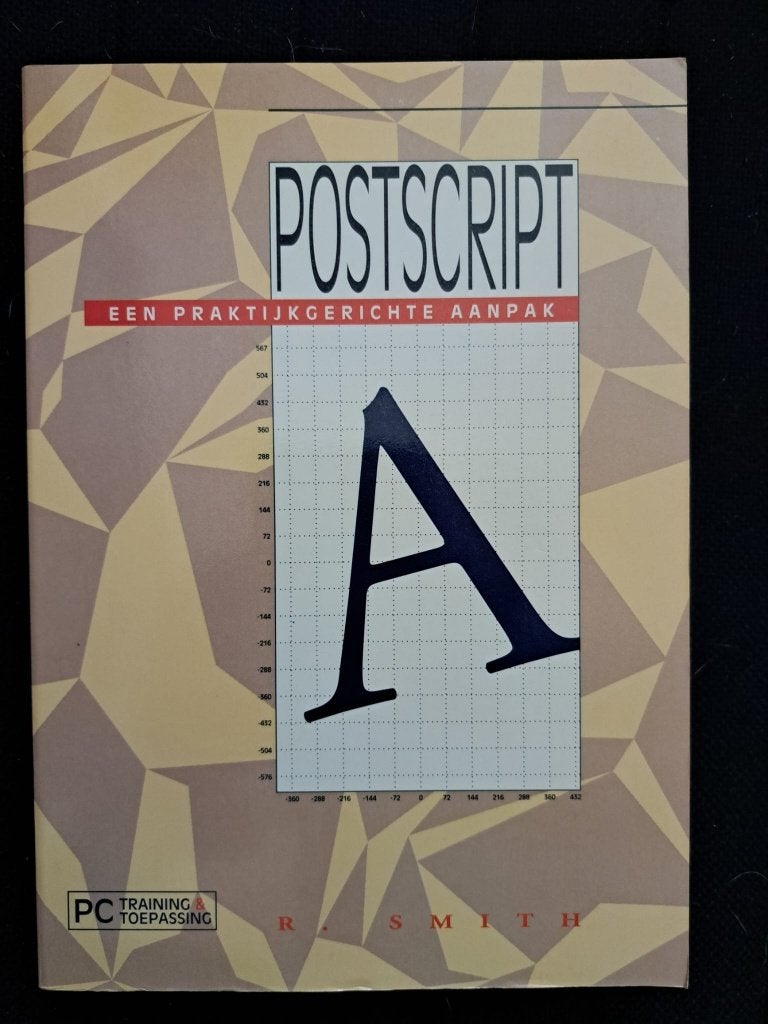 Boek over Postscript, Computers en Software, Kleur printen, Printer, Ophalen of Verzenden, Zo goed als nieuw