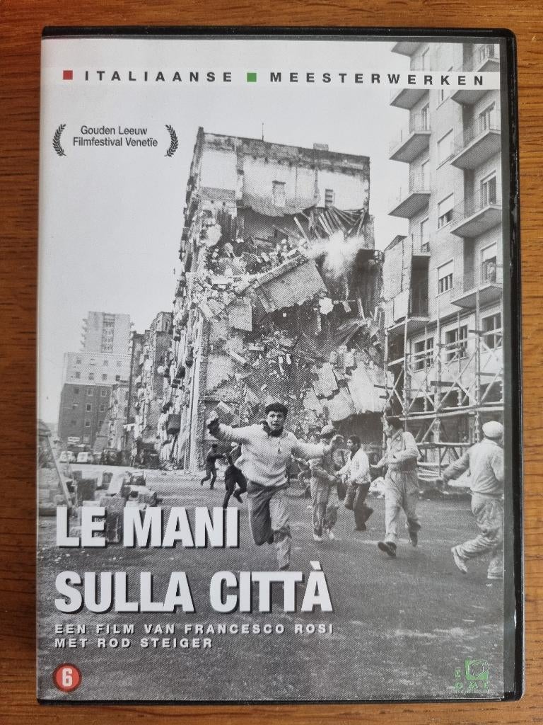 Le Mani Sulla Citta | Francesco Rosi, Vanaf 6 jaar, Ophalen of Verzenden, Zo goed als nieuw, Italië