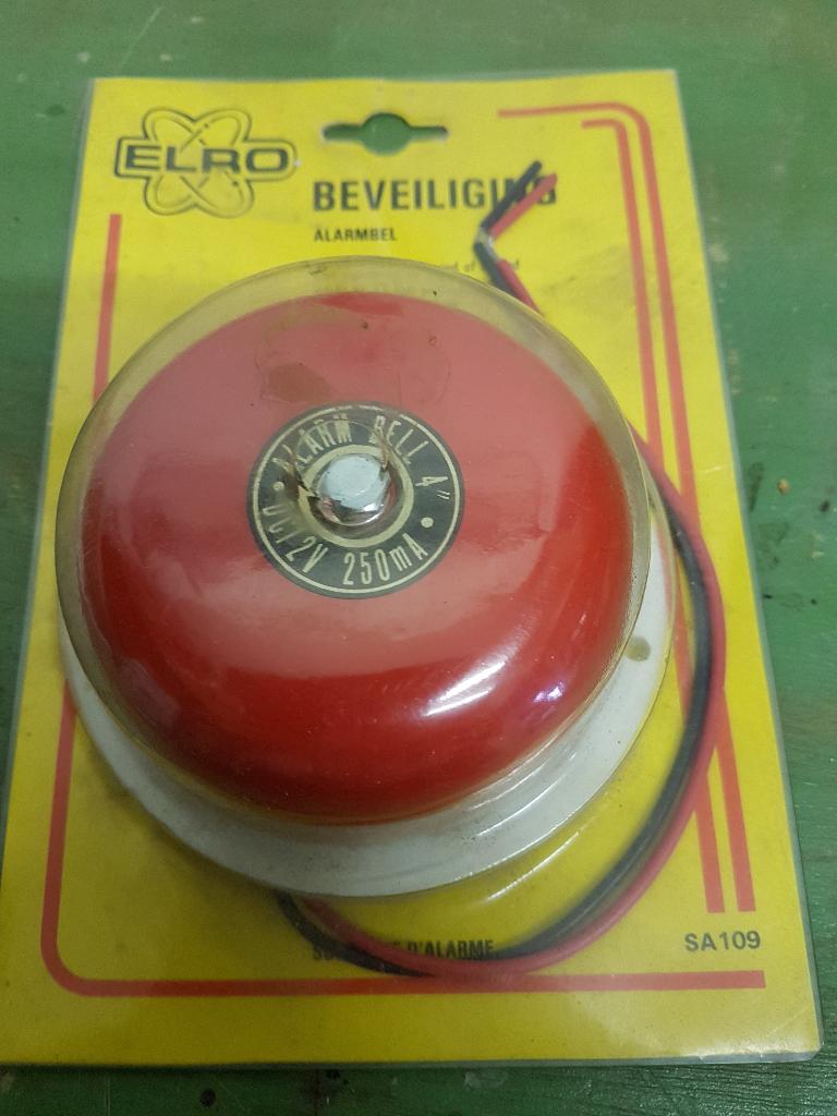 ELRO Alarmbel 12 VDC, Verzenden, Nieuw, Detector, Sensor of Melder, Overige soorten