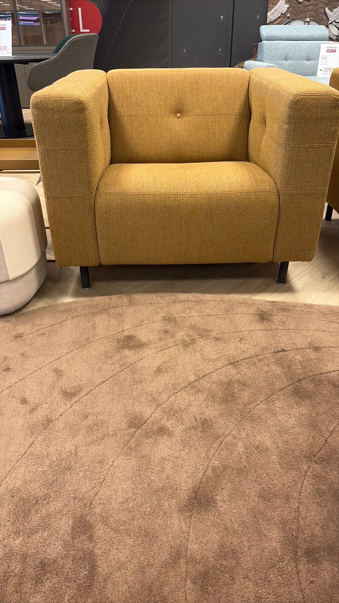 Gelderland fauteuil 6111, Ophalen, Gebruikt, 75 tot 100 cm, Stof