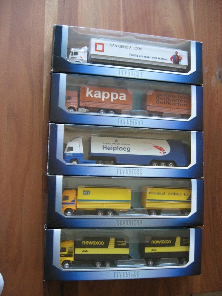 5 STUKS ROADSTARS AUTO'S. HELEMAAL NIEUW., Ophalen of Verzenden, Nieuw, Auto