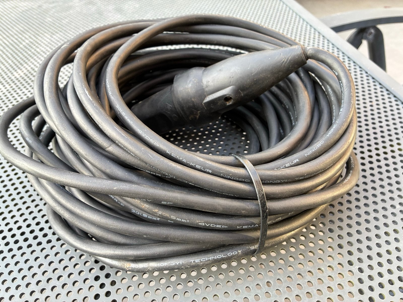 Krachtige verlengkabel 20m - 3500W 16A 3G 1,5, Ophalen of Verzenden, Zo goed als nieuw, Overige merken, Kabel of Snoer