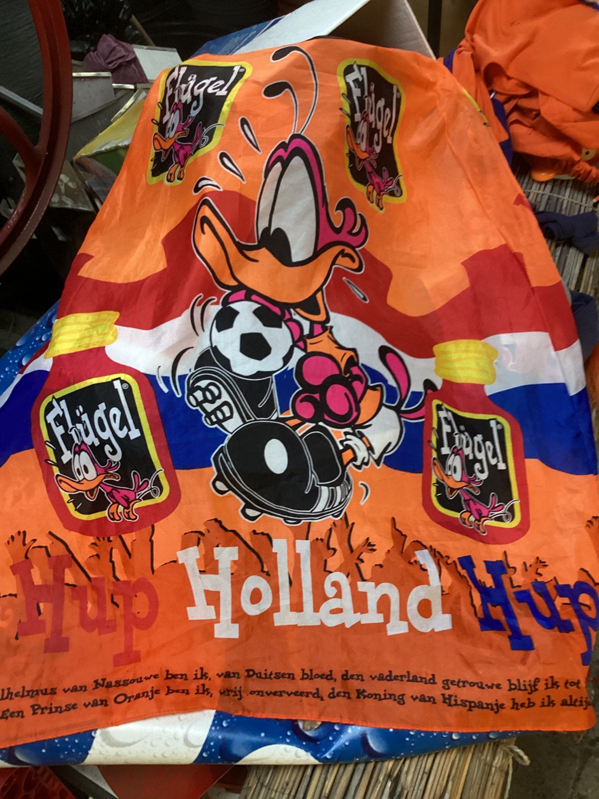 Flugel oranje cap, Verzamelen, Ophalen of Verzenden, Gebruiksvoorwerp