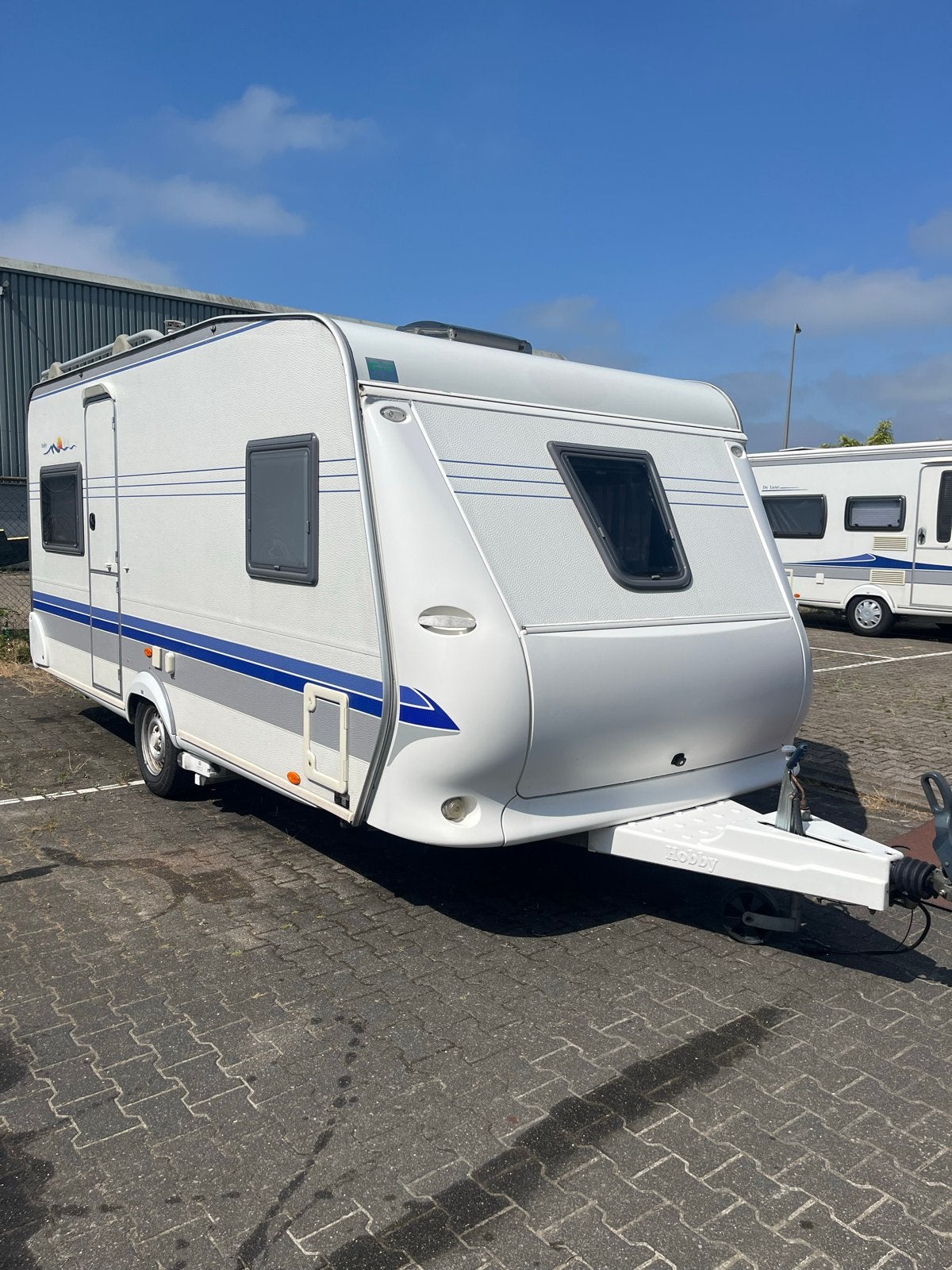 Hobby 460 UFE, vol automaat mover en Voortent!, Caravans en Kamperen, Vast bed, Rondzit, Hobby, Bedrijf