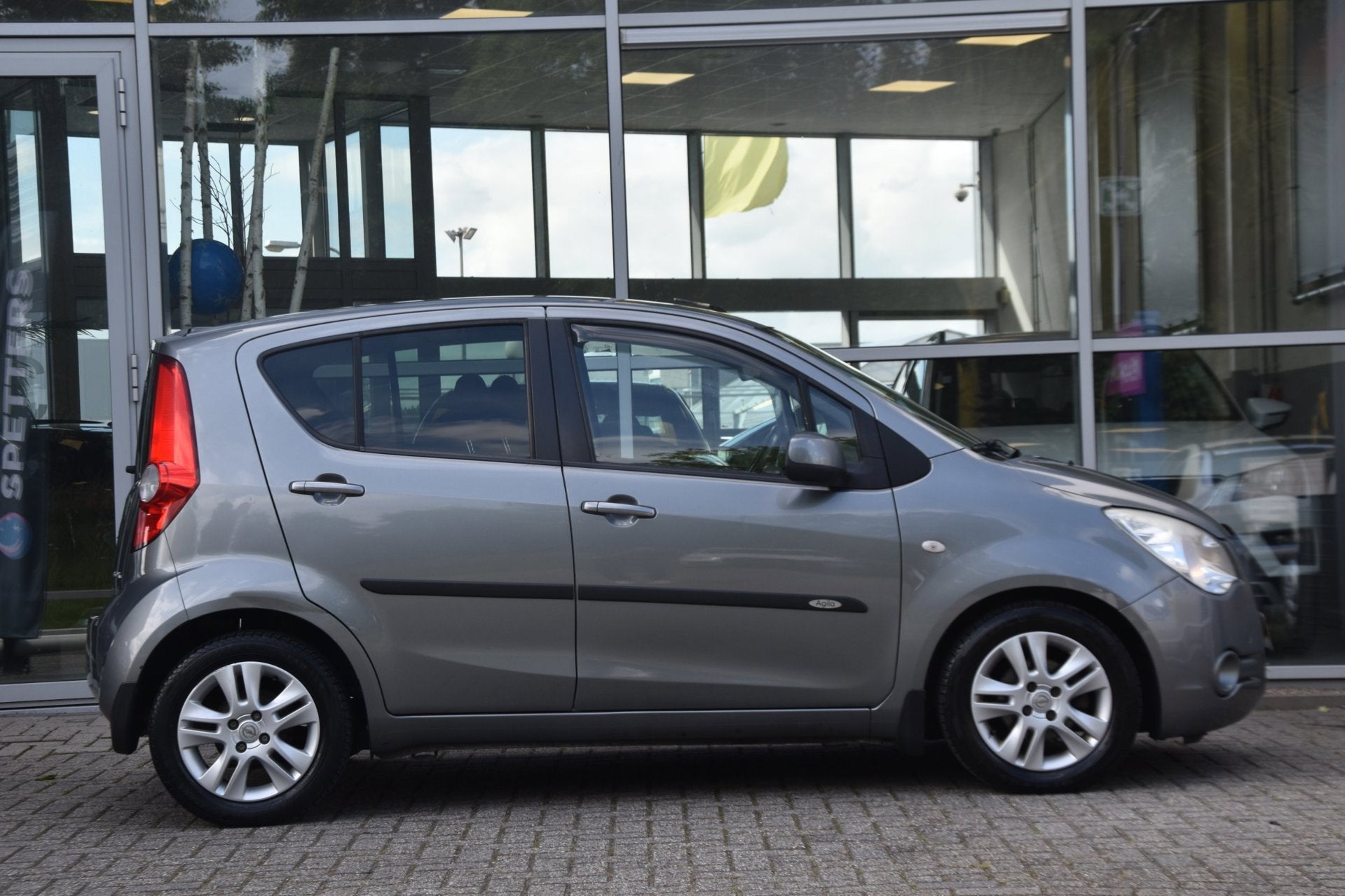 Opel Agila 1.0 Edition Airco 5Drs NAP LM Velgen Elektr. Rame, Euro 5, Stof, Gebruikt, Origineel Nederlands