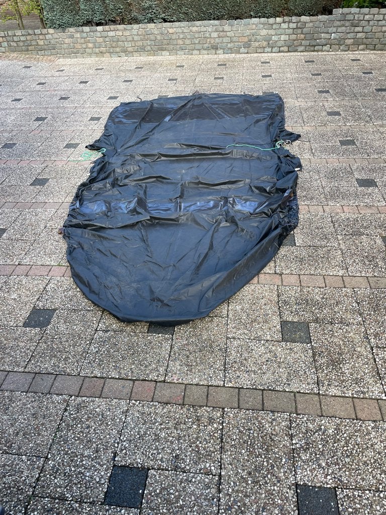 winterafdekzeil, Ophalen, Zo goed als nieuw