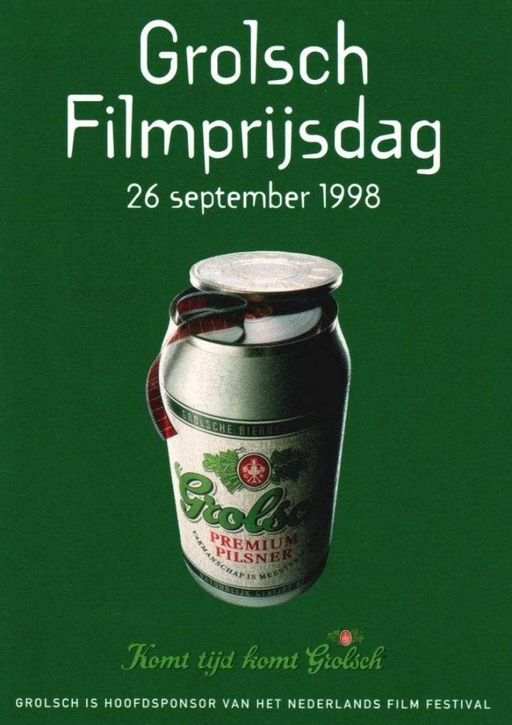 Grolsch Filmprijsdagen 1998, Ophalen, Nieuw, Overige typen, Grolsch