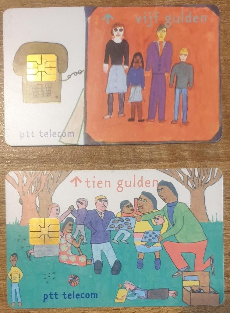 2 Telefoonkaarten Unicef gebruikt, Ophalen of Verzenden, Nederland