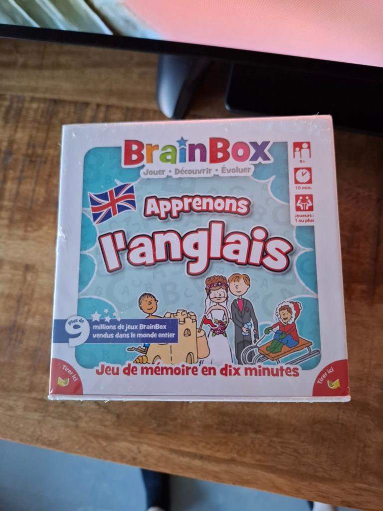 BrainBox Leer Engels - Nieuw en Geseald (Franstalig), Ophalen of Verzenden, Nieuw, Taal en Lezen