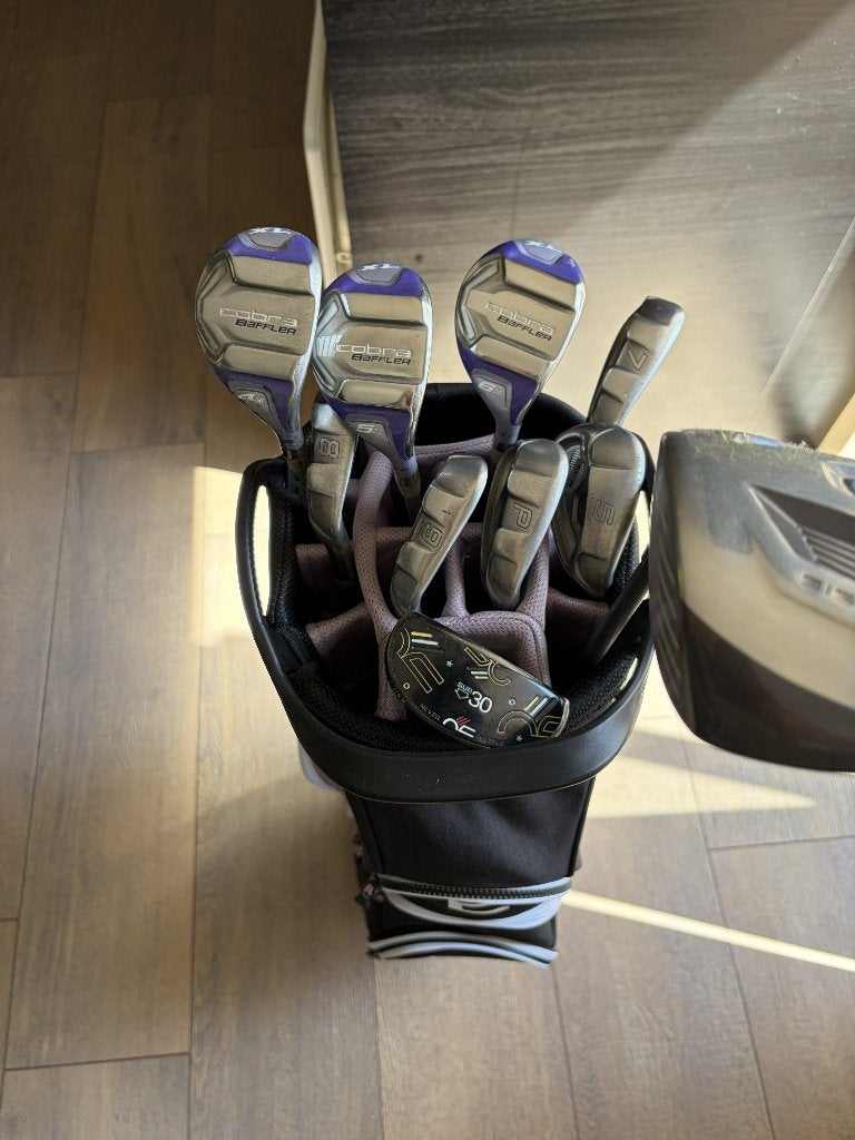 Cobra Baffler golfset met tas, Sport en Fitness, Golf, Ophalen, Gebruikt, Set, Overige merken