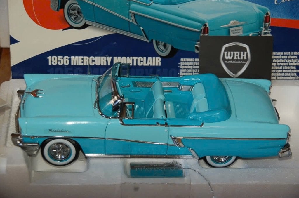 1:18 MERCURY MONTCLAIR 1956 Convertible Sun star in box WRH, Hobby en Vrije tijd, Ophalen of Verzenden, Zo goed als nieuw, Auto