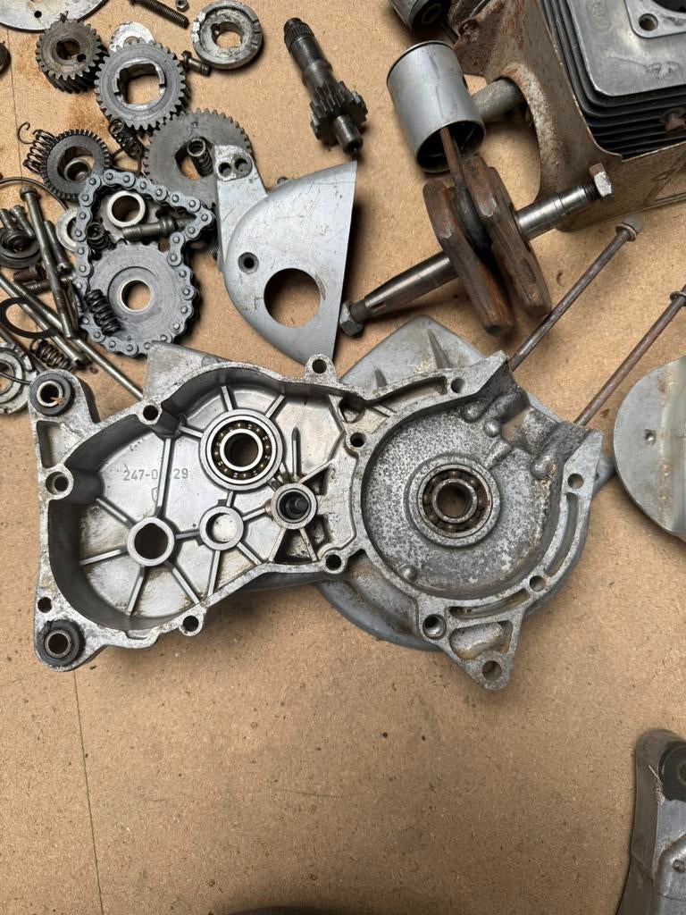 Zundapp motor 247-02 onderdelen Bergsteier M25, Ophalen of Verzenden, Gebruikt, Overige typen