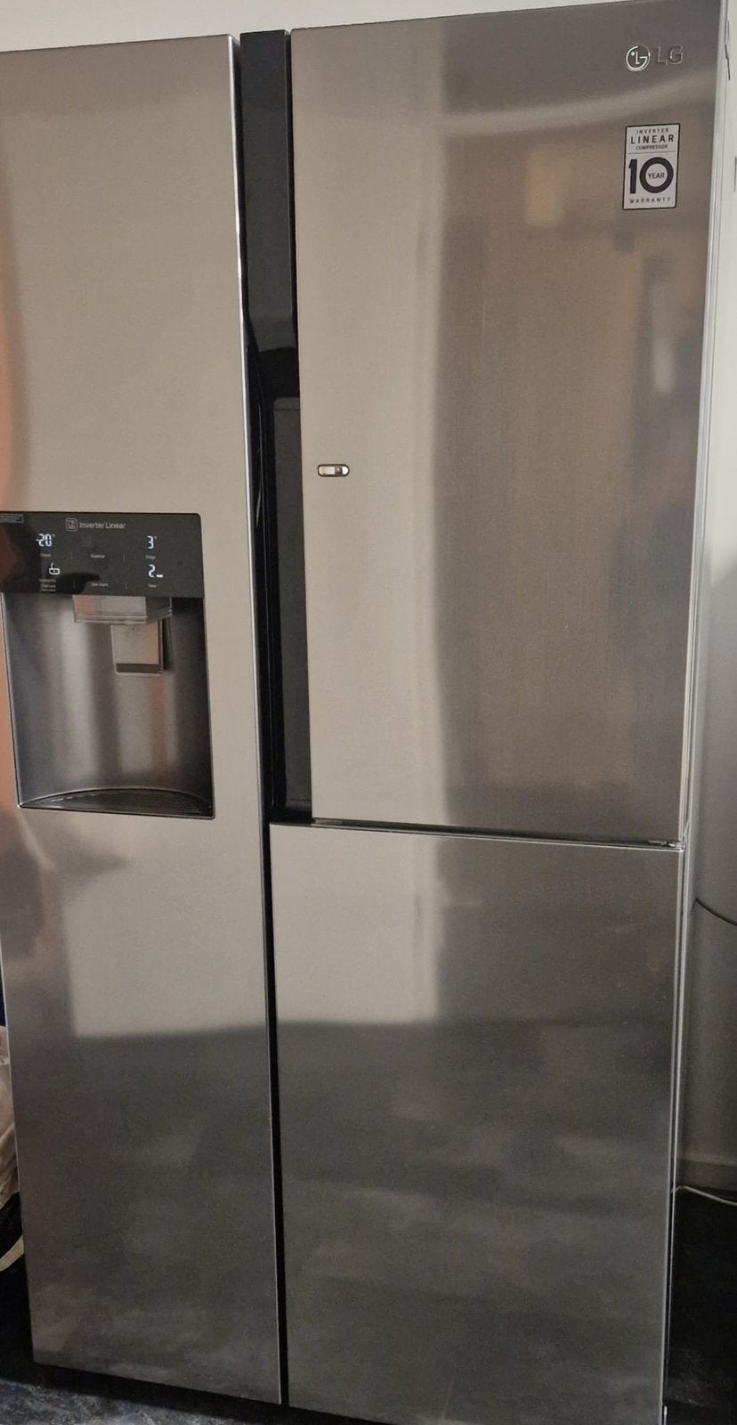 LG Amerikaanse koelkast – Door-in-Door – water/ijsdispenser, Witgoed en Apparatuur, Koelkasten en IJskasten, Ophalen, 200 liter of meer