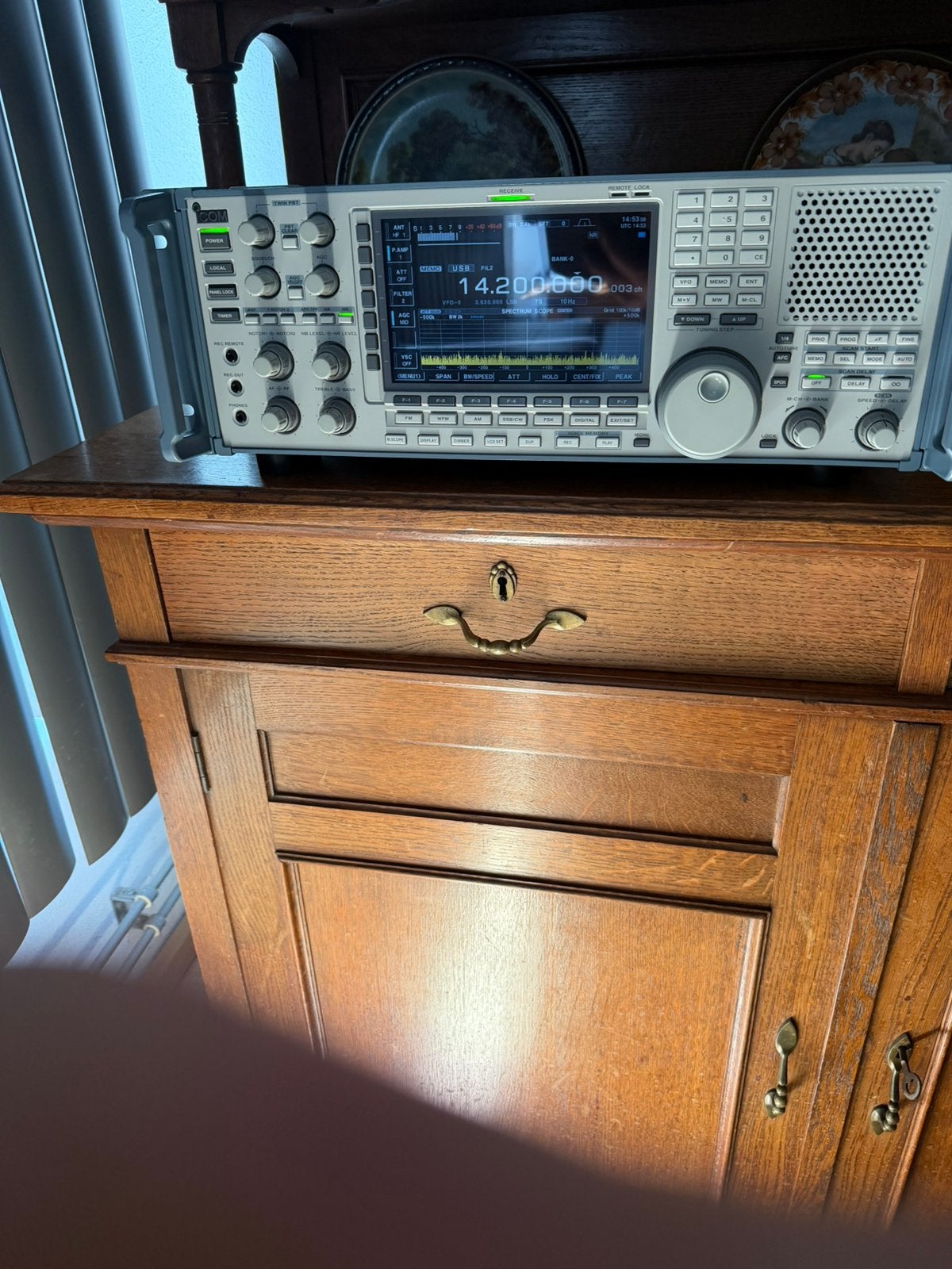 Icom icr9500, Ophalen, Zo goed als nieuw