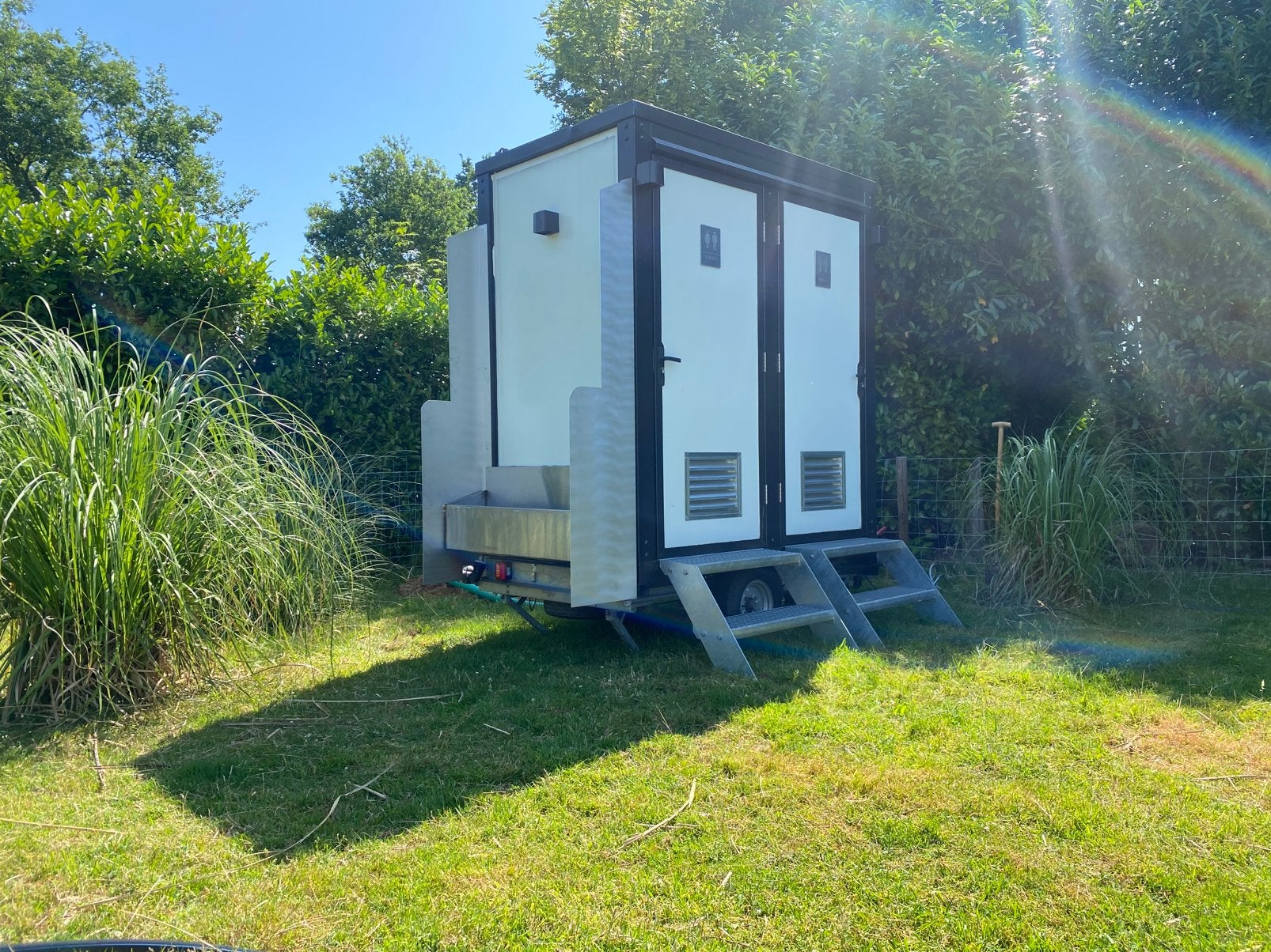 Verhuur toilet, Ophalen