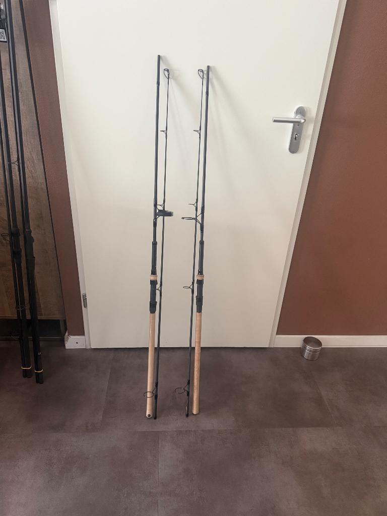 2x Sonik xtractor pro Cork 10ft 3,25lb, Ophalen of Verzenden, Gebruikt, Werphengel
