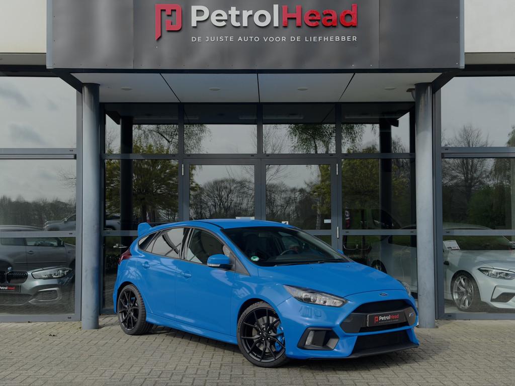 Ford Focus 2.3 RS, Recaro schaalstoel, Sony, Winter pack, Ca, Gebruikt, 4 cilinders, Blauw, Leder en Stof