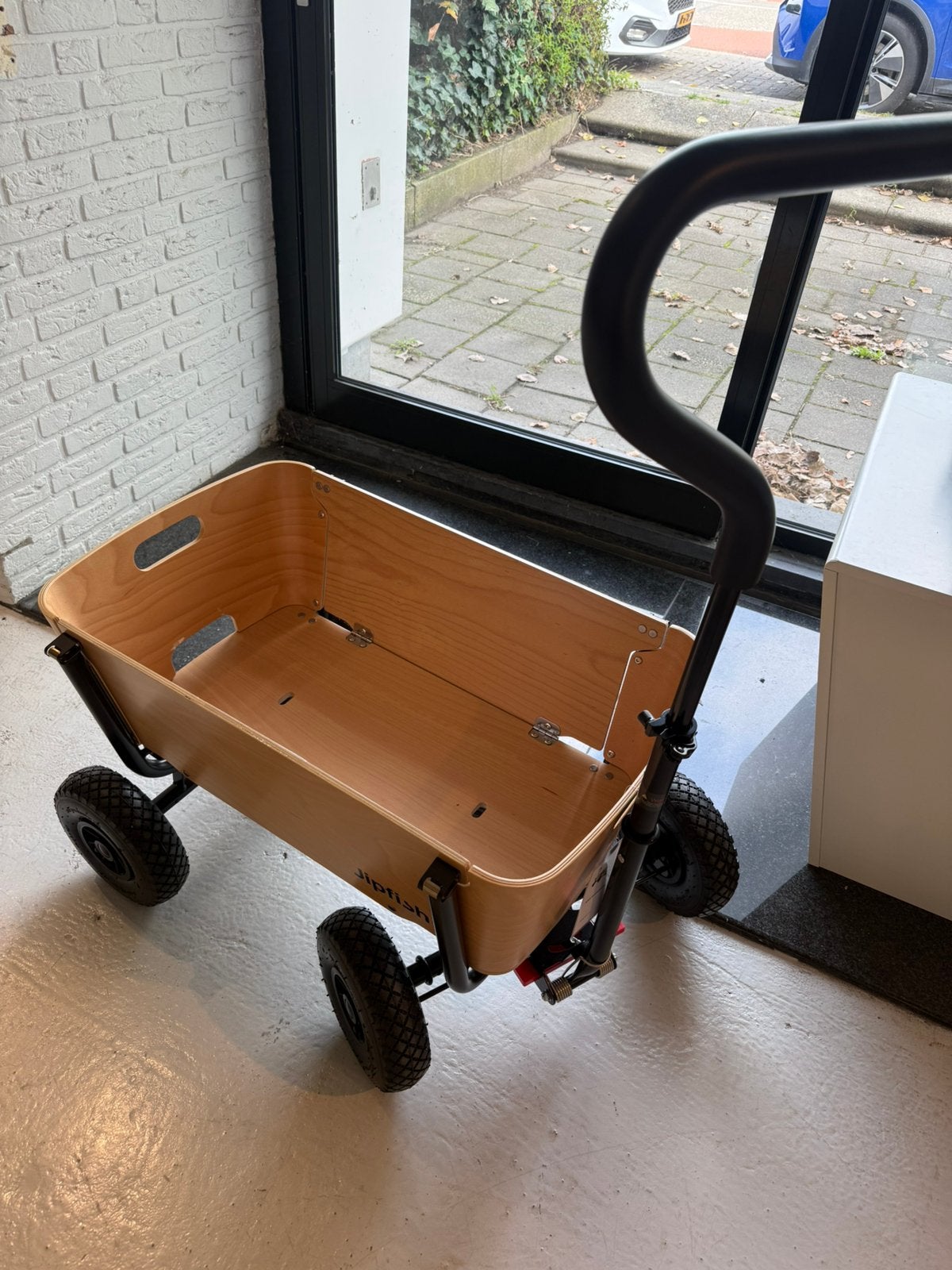 Jipfish bolderkar - Natural wood, Caravans en Kamperen, Ophalen, Zo goed als nieuw