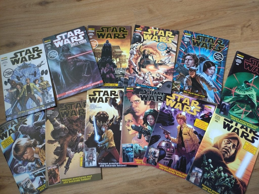 Star Wars comics in verzamelbox + tijdschriften, Ophalen of Verzenden, Zo goed als nieuw, Panini Comics