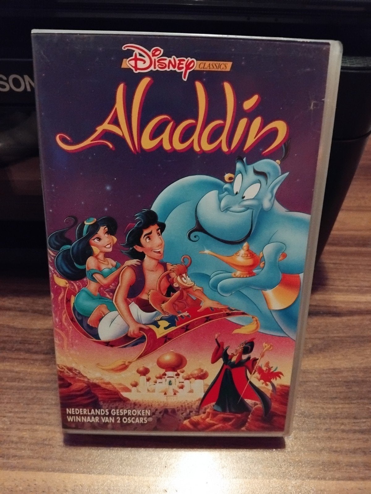Aladdin Disney vhs film, Cd's en Dvd's, Alle leeftijden, Ophalen of Verzenden, Zo goed als nieuw