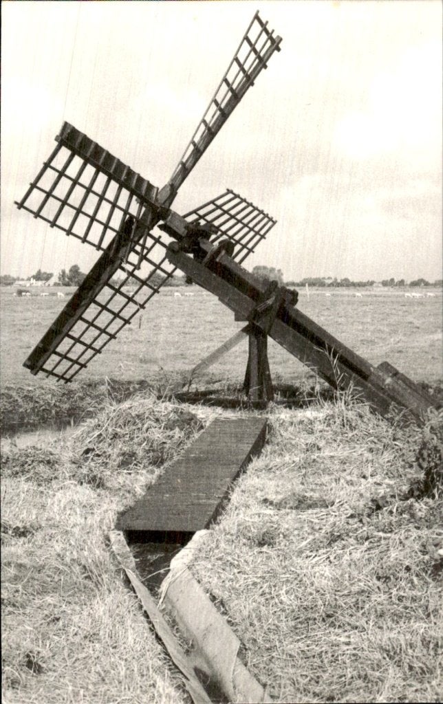 Offingawier - Tjasker - Restauratie 1980, Ophalen of Verzenden, 1980 tot heden, Gelopen, Friesland
