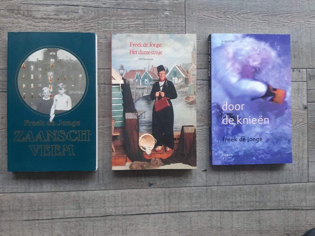 Freek de Jonge - Zaansch Veen - Het Damestasje - Door de ..., Ophalen, Zo goed als nieuw, Freek de Jonge, Verhalen