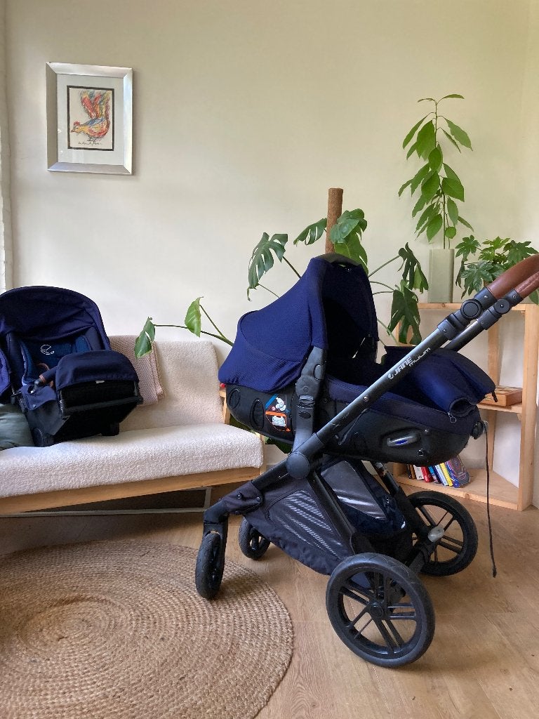 Kinderwagen / reiswiegset van Jane Muum, Kinderen en Baby's, Gebruikt, Combiwagen, Met autostoeltje, Ophalen