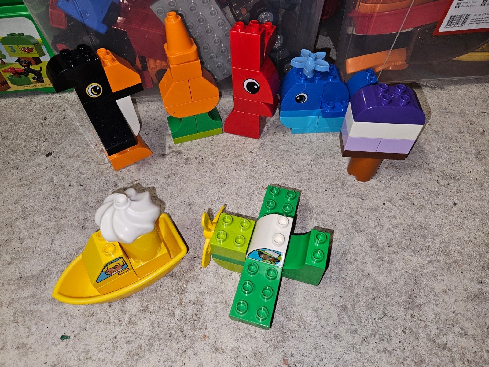 Duplo 10865 leuke creaties dieren, Kinderen en Baby's, Lego, Denemarken, Ophalen of Verzenden, Zo goed als nieuw
