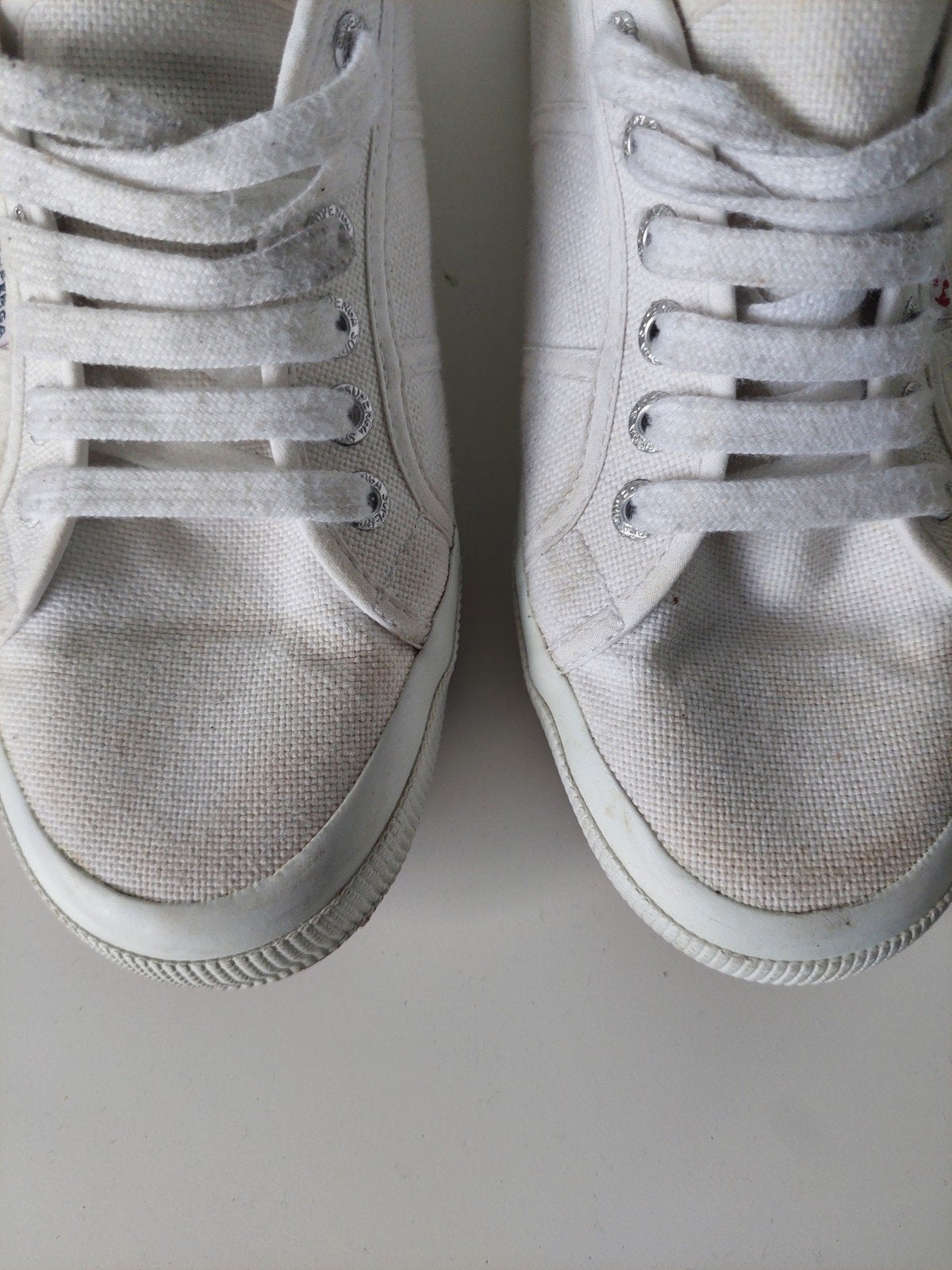 Superga sneakers wit maat 41, Wit, Ophalen of Verzenden, Sneakers of Gympen, Gedragen