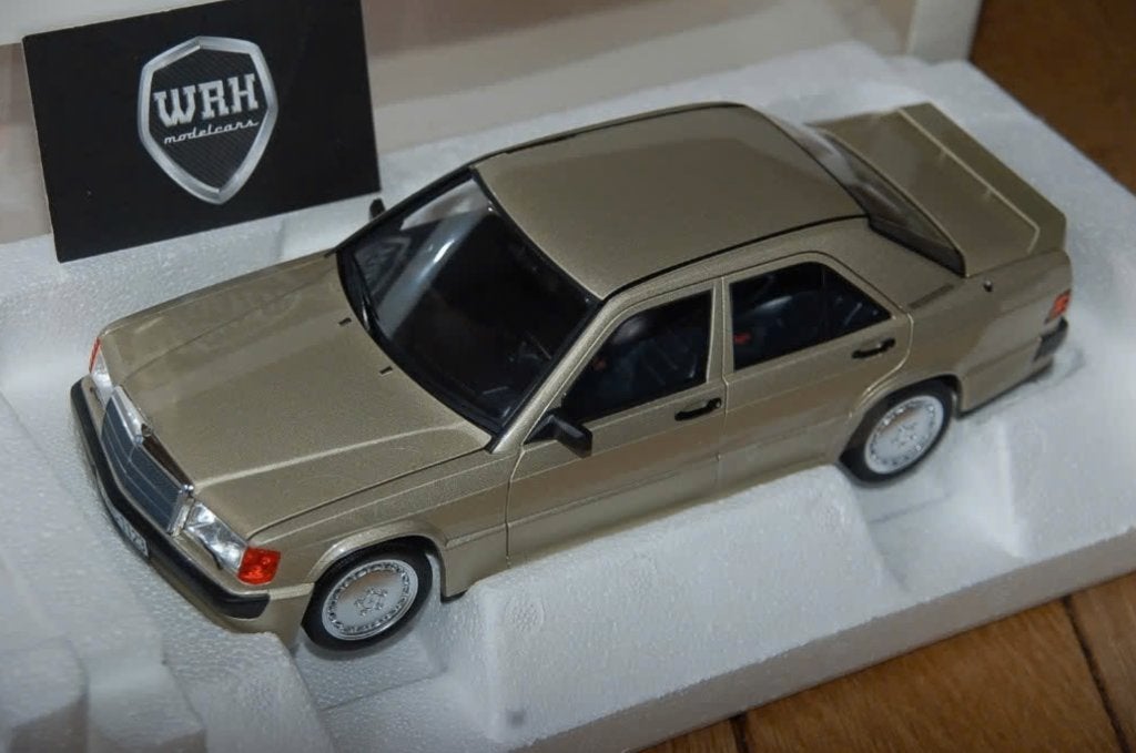1:18 MERCEDES 190 E ruachsilver Norev 183831 inbox WRH, Verzenden, Zo goed als nieuw, Auto, Norev
