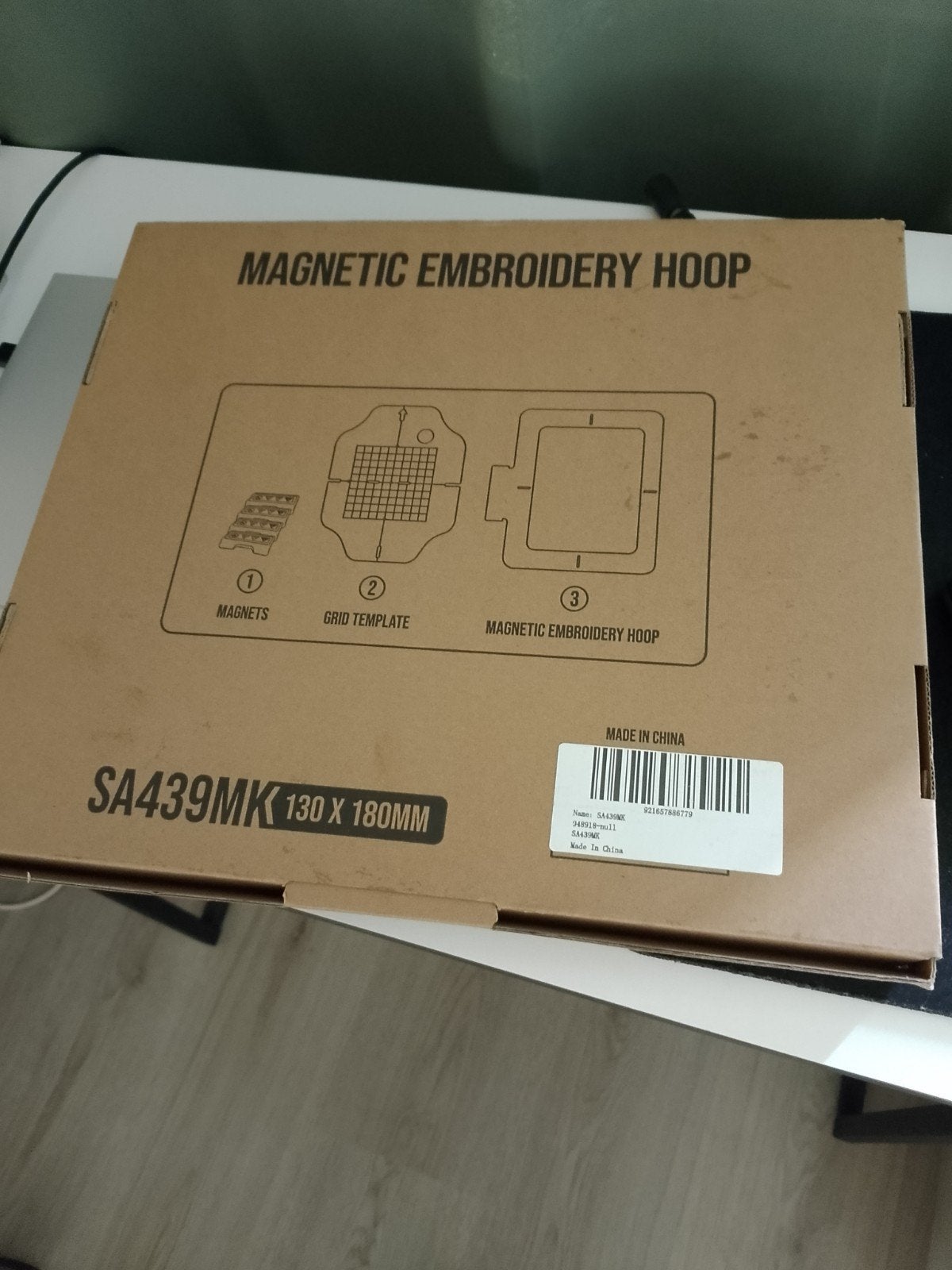 Magnetische borduurring voor o.a. Brother, Hobby en Vrije tijd, Ophalen of Verzenden, Nieuw, Machineborduren, Overige typen