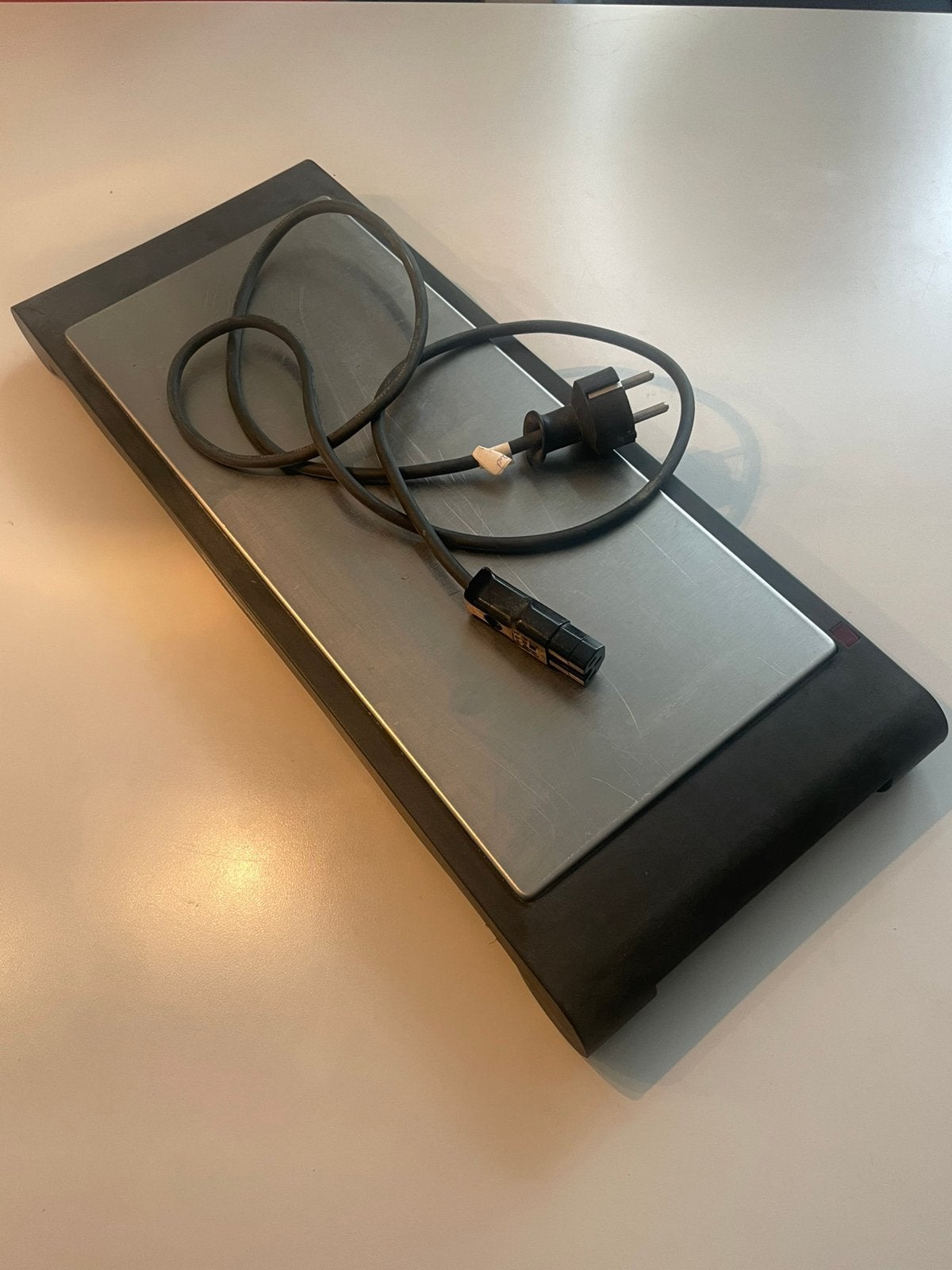 Warmhoudplaat elektrisch, Ophalen of Verzenden, Gebruikt